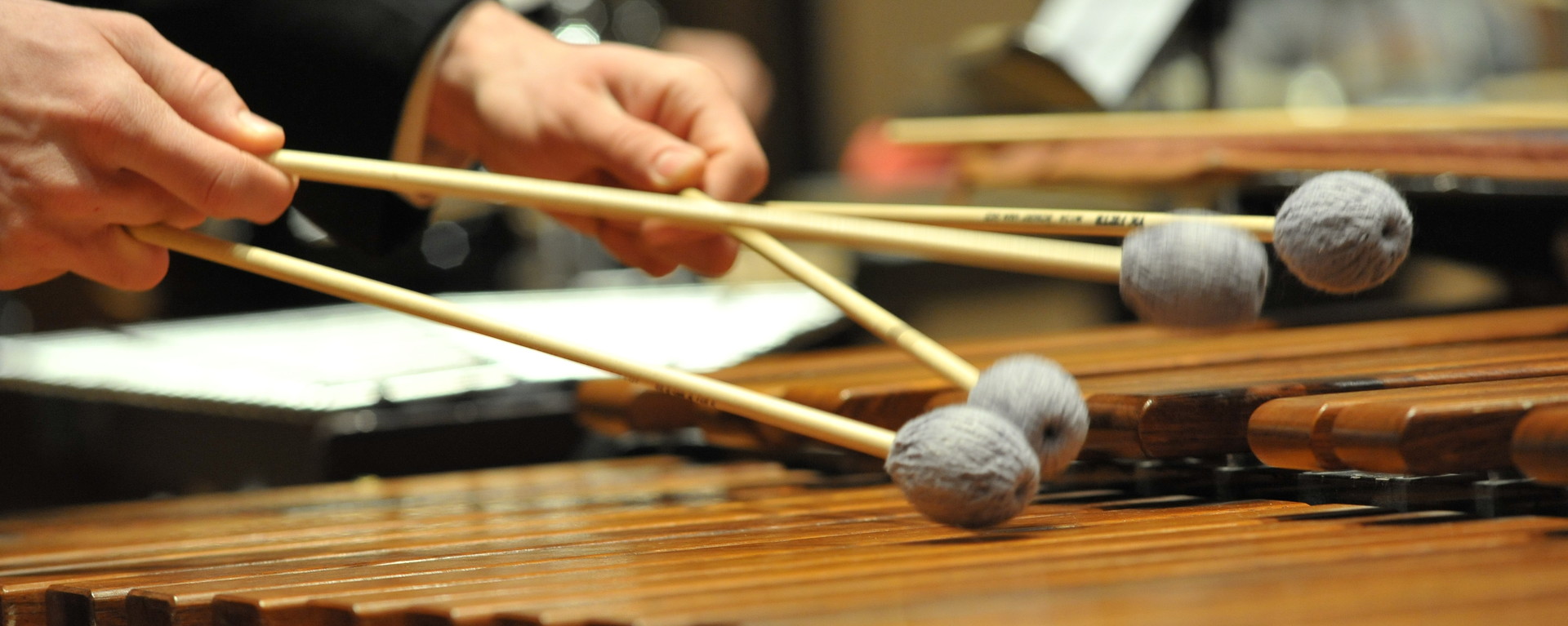 Mallots on a Marimba